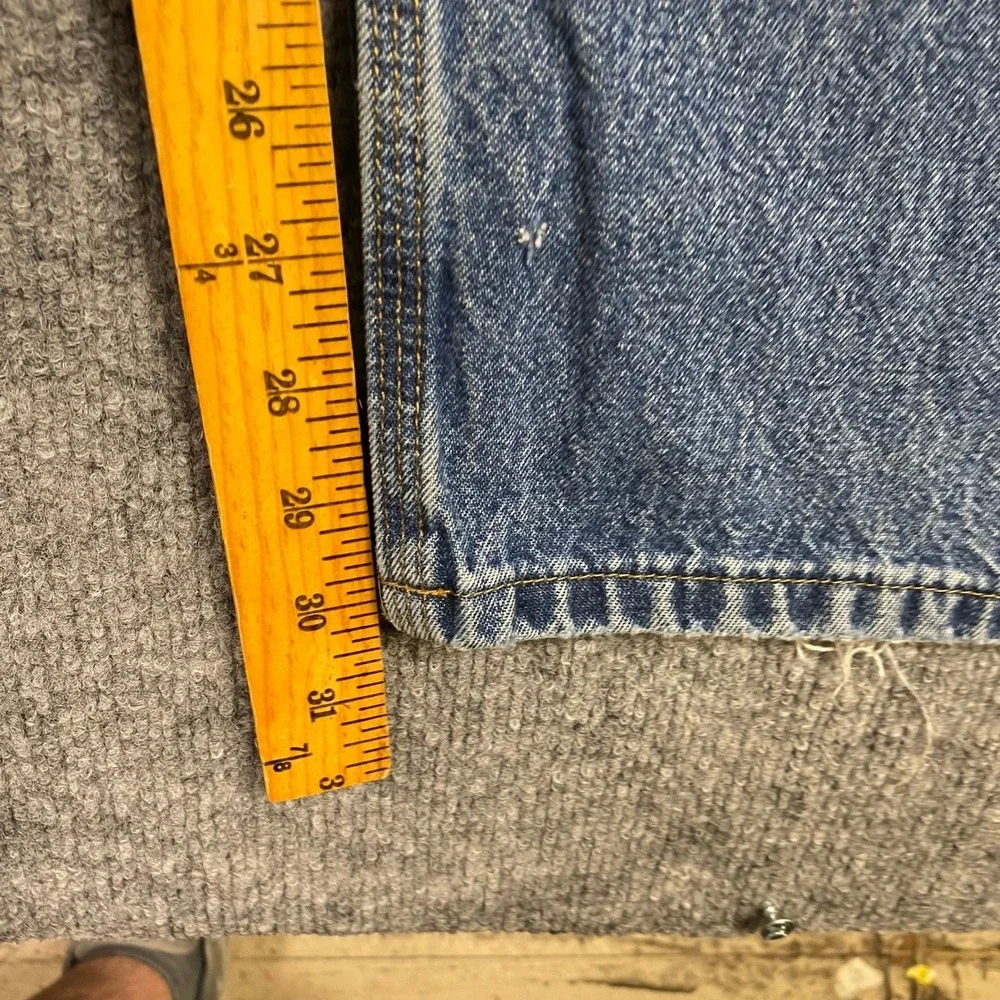 Carhartt B13 DPS Mens Original Dungaree Fit Carpenter Jeans Blue 44x32 (Fits 30)